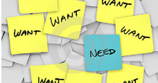 Wants Vs Needs