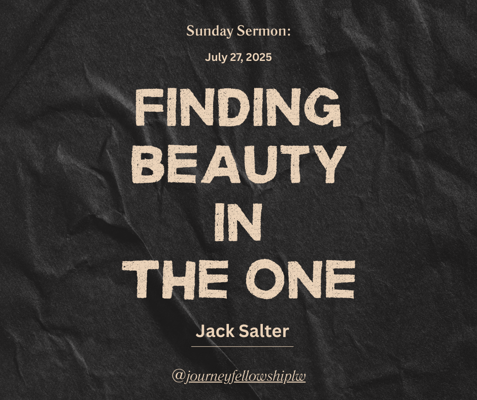 Finding Beauty in The One.